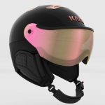 Prémiová lyžiarska prilba KASK Chrome Photo Visor Black s fotochromatickým štítom