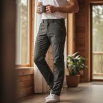 Nohavice NORTHFINDER Giancarlo Blackolive