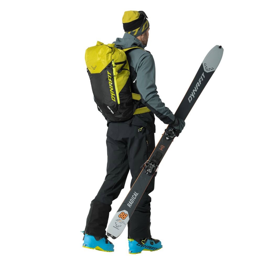 Batoh DYNAFIT Radical 30+ Golden Lime / Black - Batohy turistické - 4
