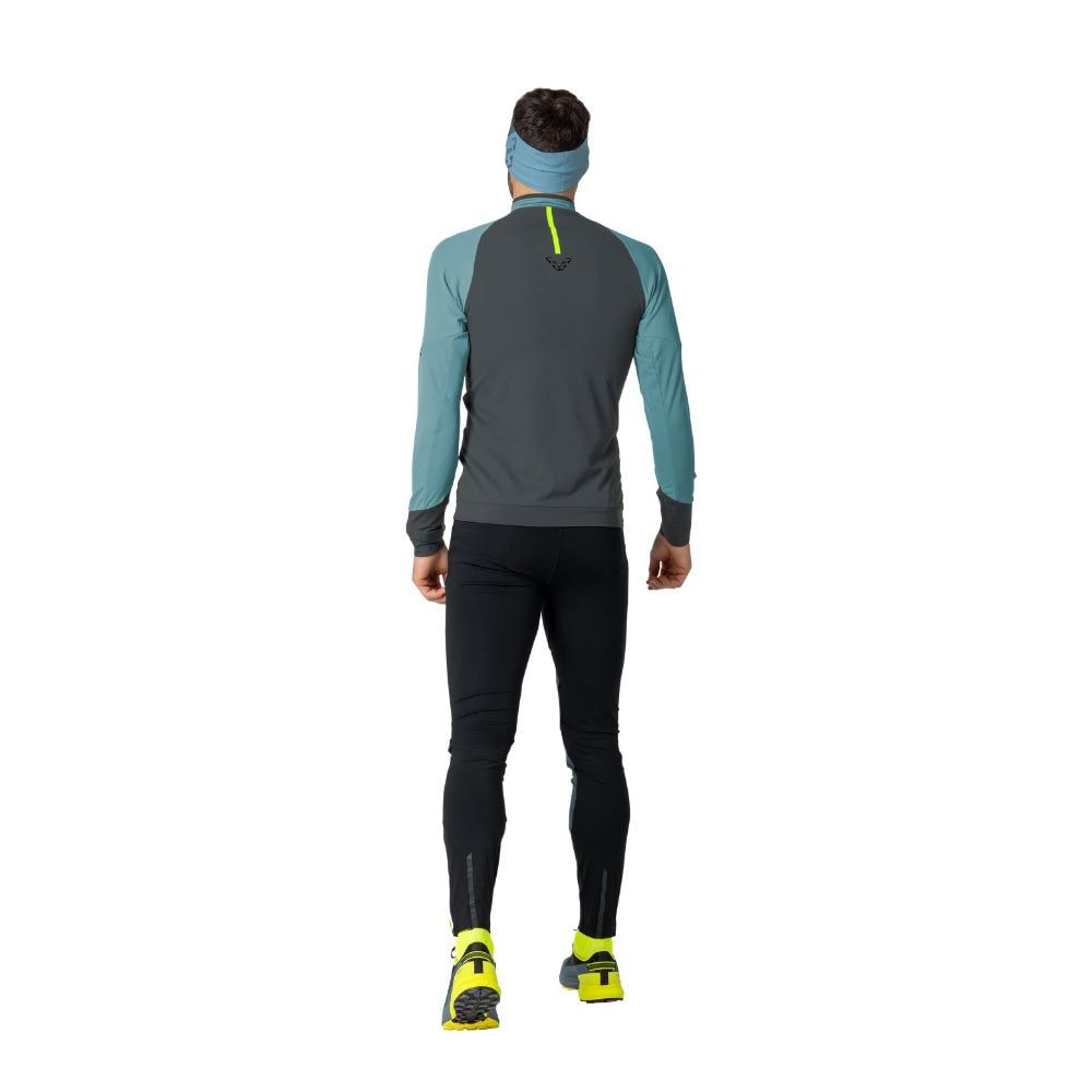 Funkčné tričko DYNAFIT Alpine Longsleeve 1/2 Zip Tee M Smoke Blue - DYNAFIT - 3