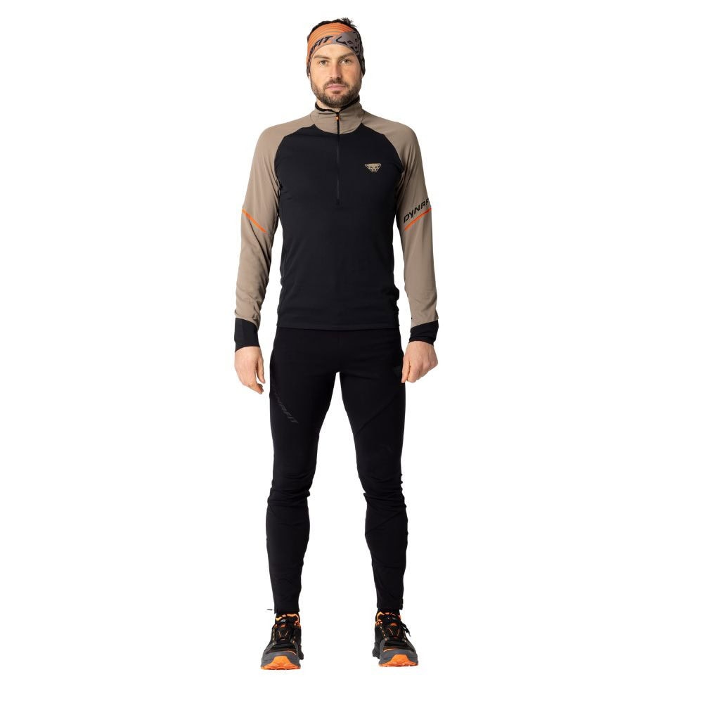 Funkčné tričko DYNAFIT Alpine Longsleeve 1/2 Zip Tee M Fallen Rock - DYNAFIT - 2