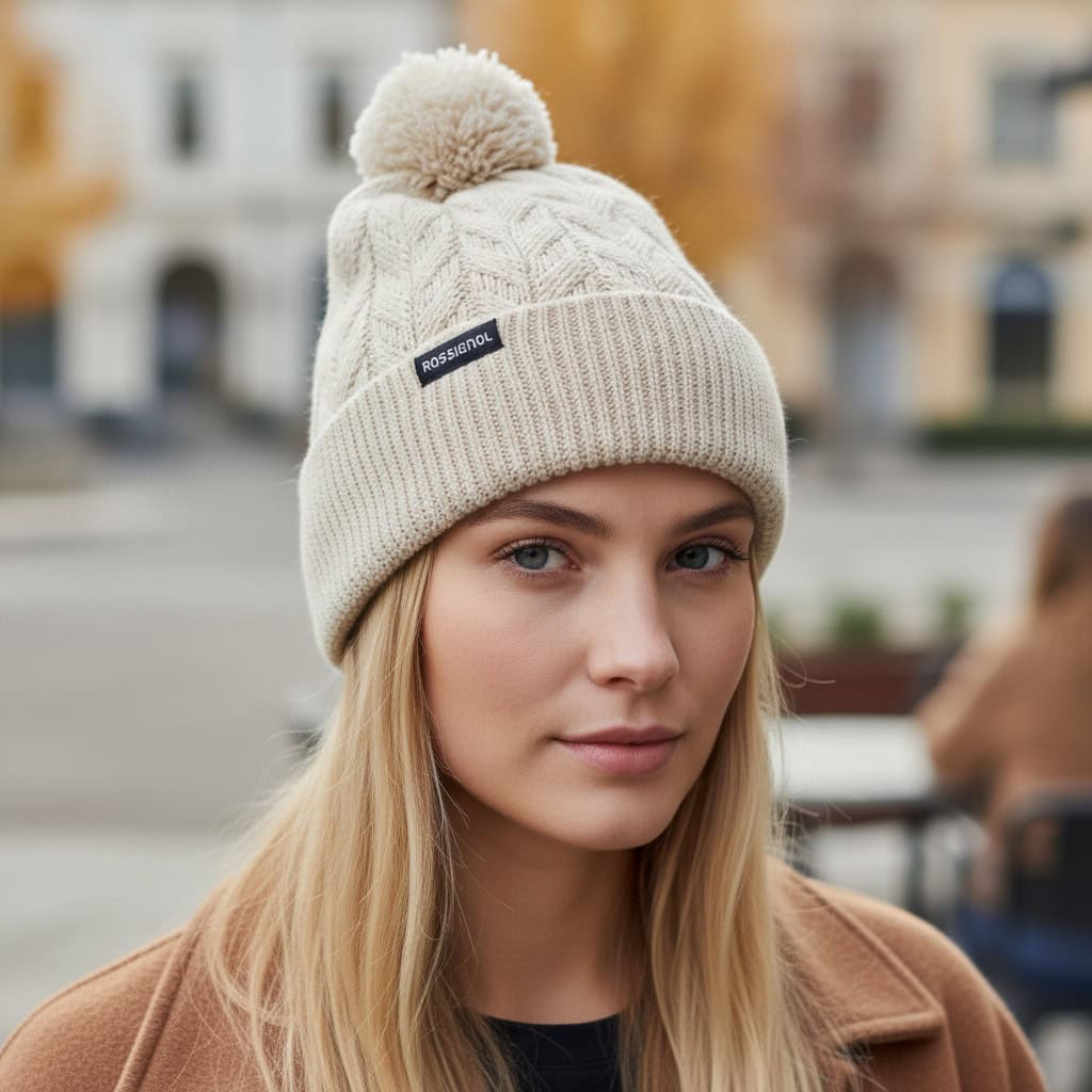 Zimná čiapka ROSSIGNOL W Sofia Nature White - Čiapky - 1