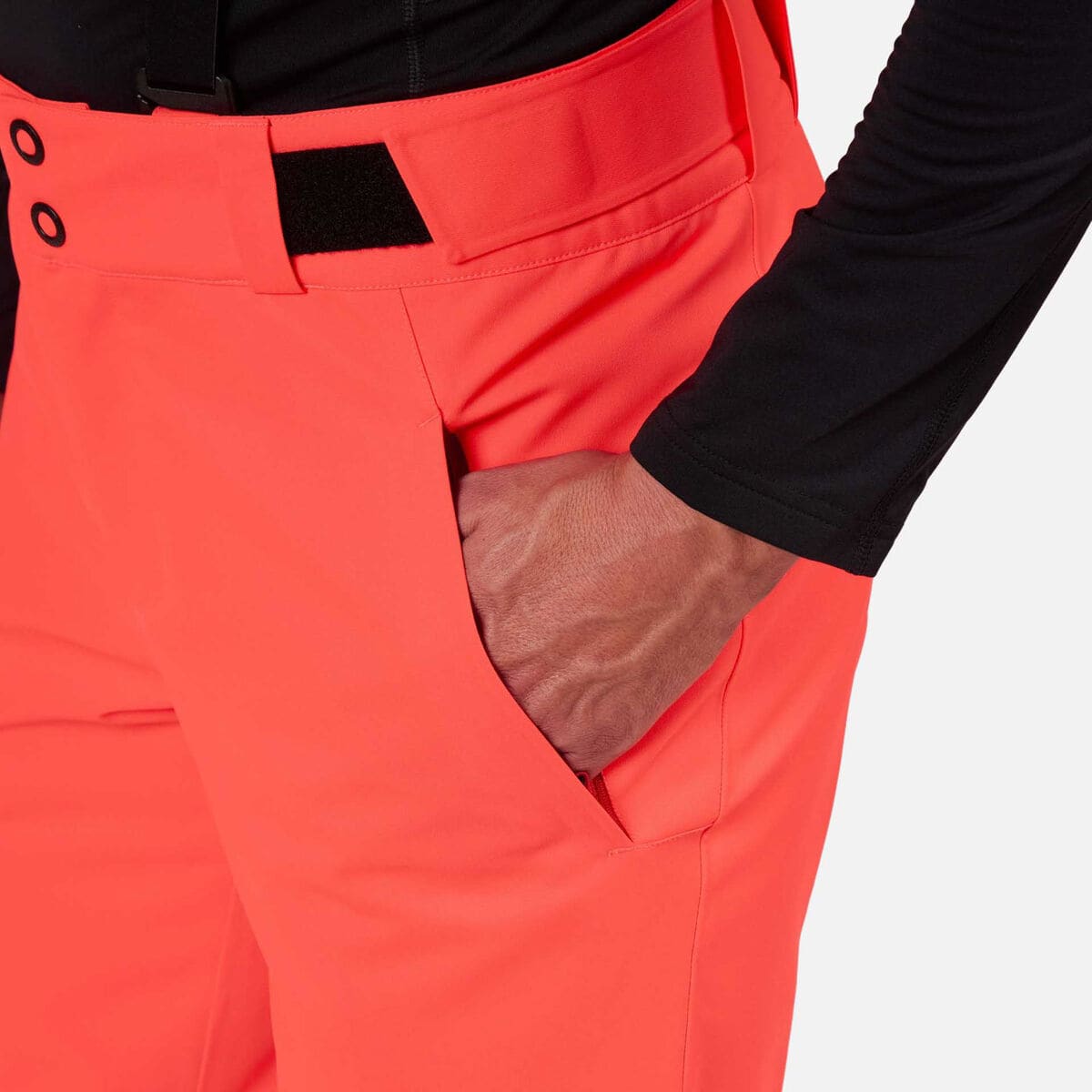 Lyžiarske nohavice ROSSIGNOL Hero Insulated Ski Pant Neon Red - Lyžiarske nohavice - 4