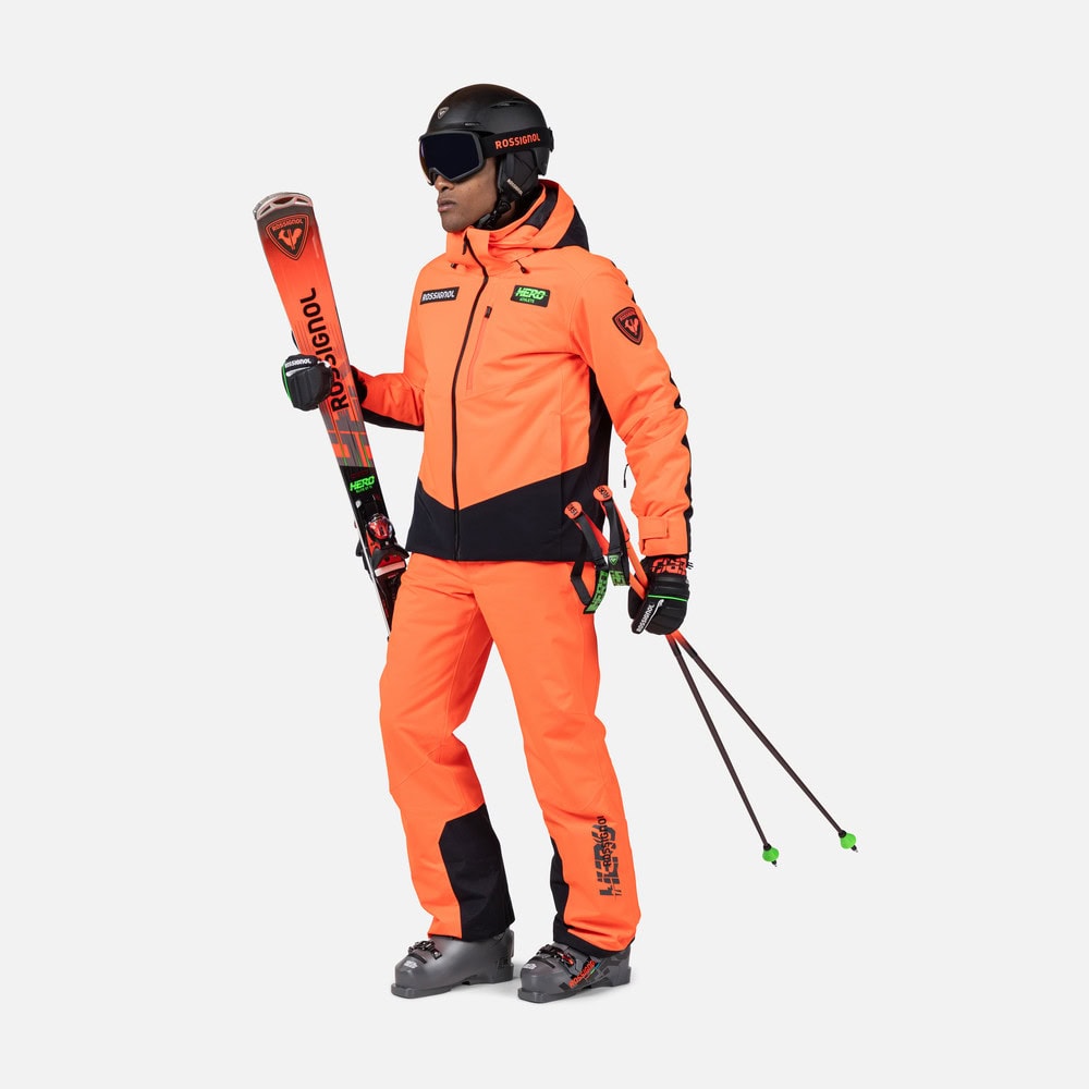 Lyžiarsky komplet ROSSIGNOL Hero Blackside Insulated JKT Neon - SETY - Lyžiarske oblečenie - 1