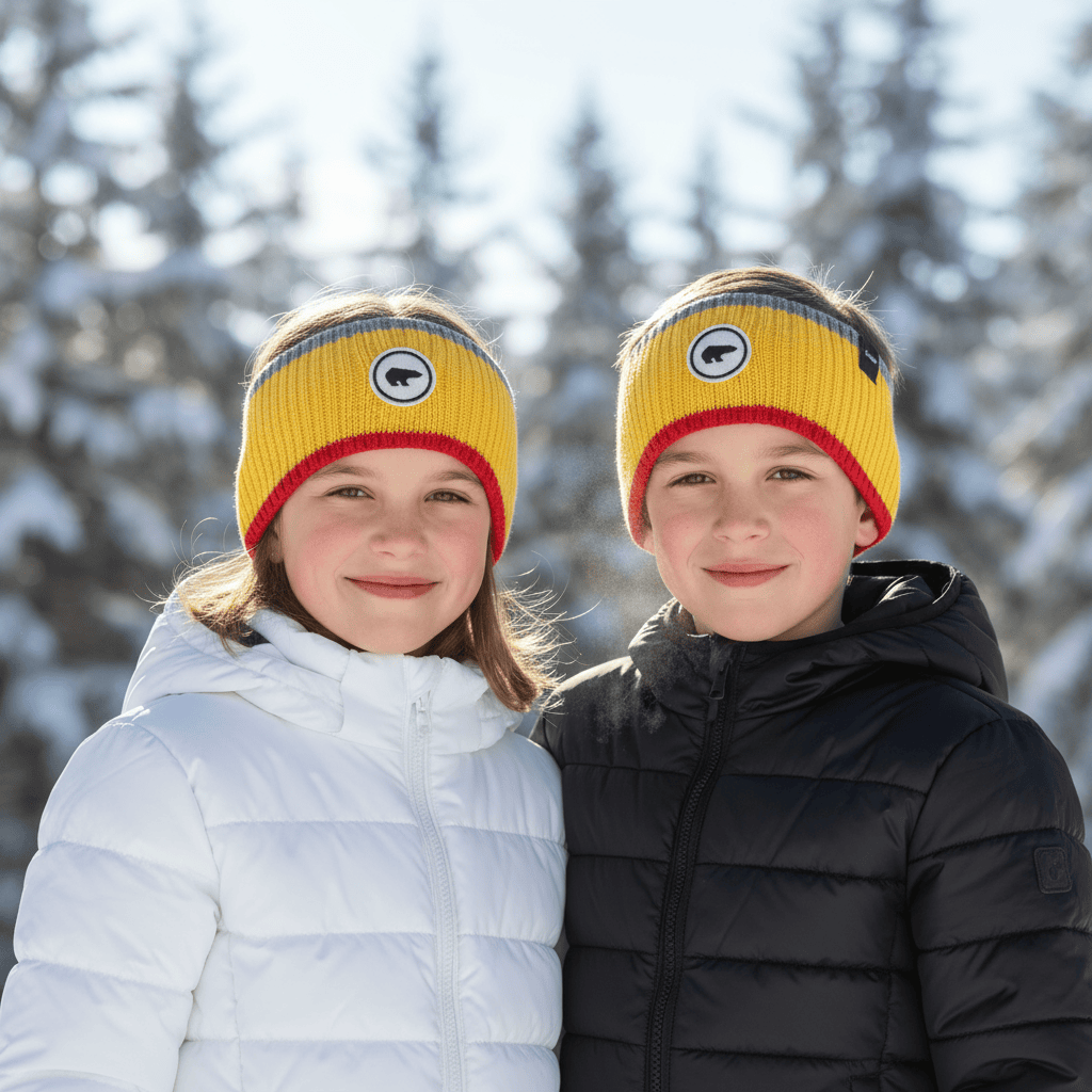 Zimná čelenka EISBÄR Takar STB Kids Yellow - Zimné čiapky - 1