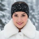 Zimná čelenka EISBÄR Rana Lux Crystal STB Black