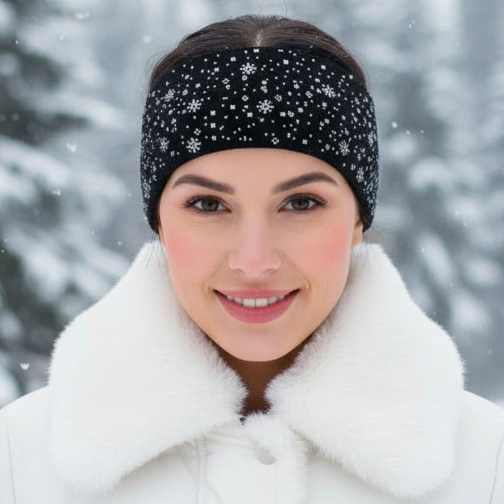 Zimná čelenka EISBÄR Rana Lux Crystal STB Black - Čelenky - 1