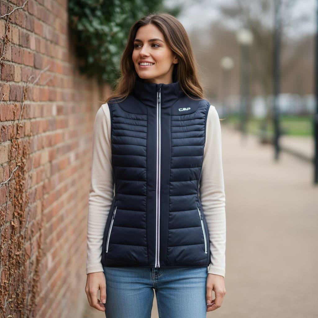 Dámska vesta CAMPAGNOLO Woman Vest Primaloft - Bundy & Overaly & Vesty - 1