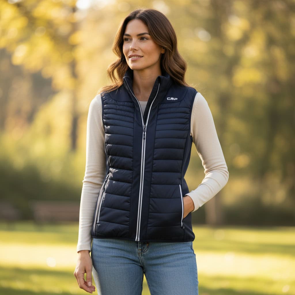 Dámska vesta CAMPAGNOLO Woman Vest Primaloft - Bundy & Overaly & Vesty - 2