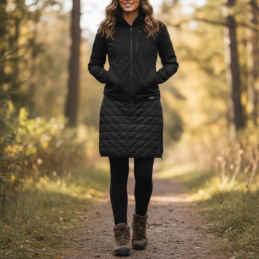 Zateplená sukňa CAMPAGNOLO WMN Skirt Primaloft - CAMPAGNOLO - 3