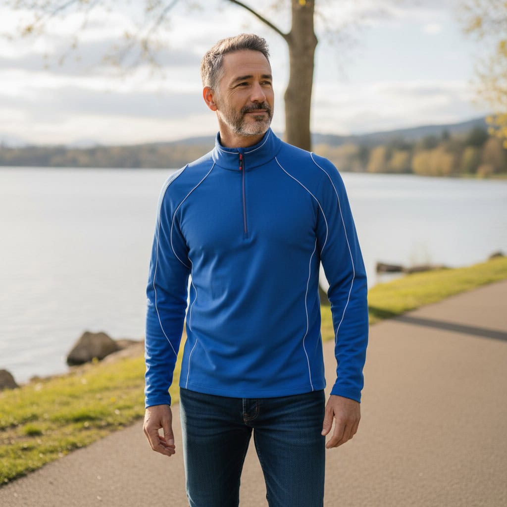 Pánske tričko CAMPAGNOLO Man Sweat Blue - CAMPAGNOLO - 1