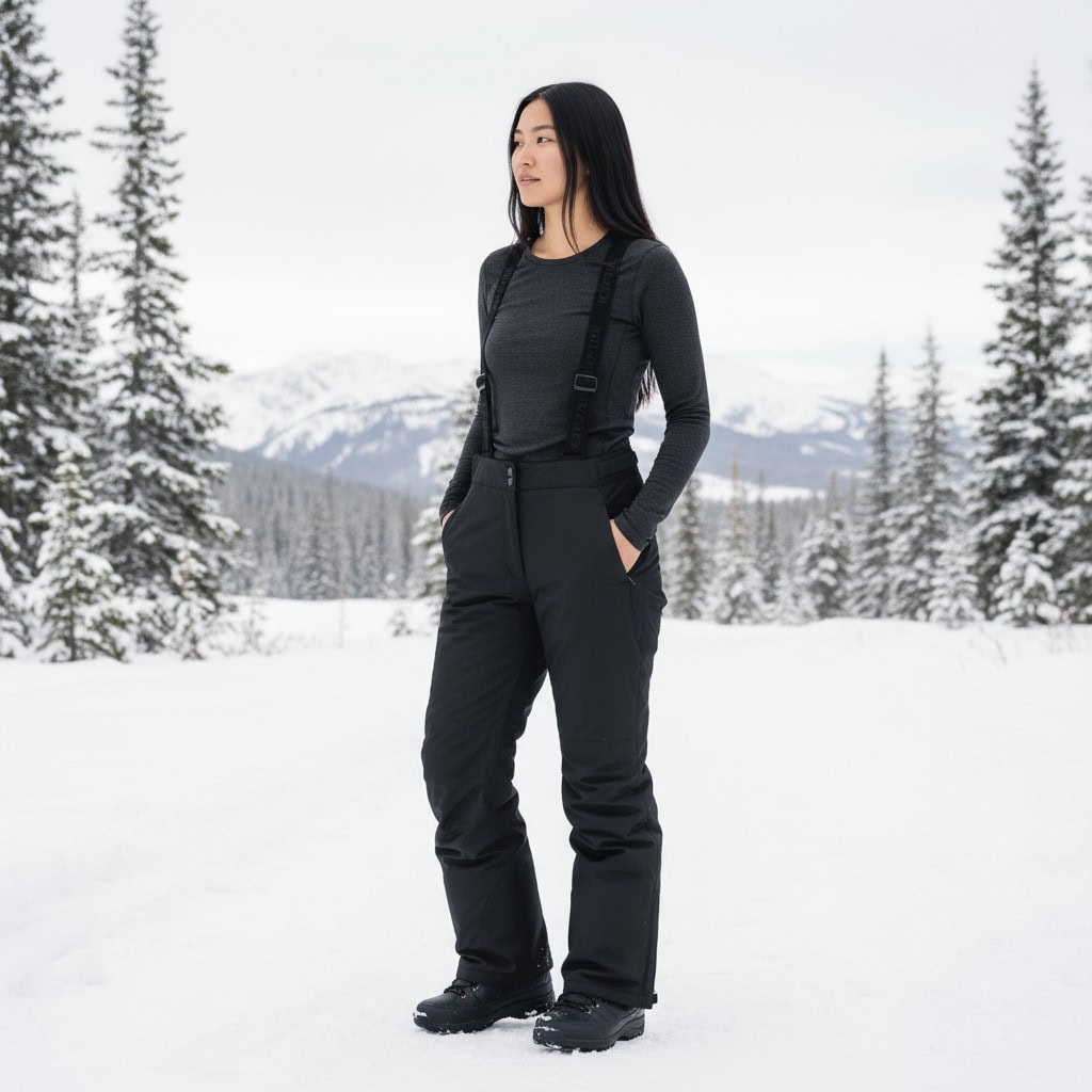 Dámske nohavice ICEPEAK Trudy Black - Lyžiarske nohavice - 1