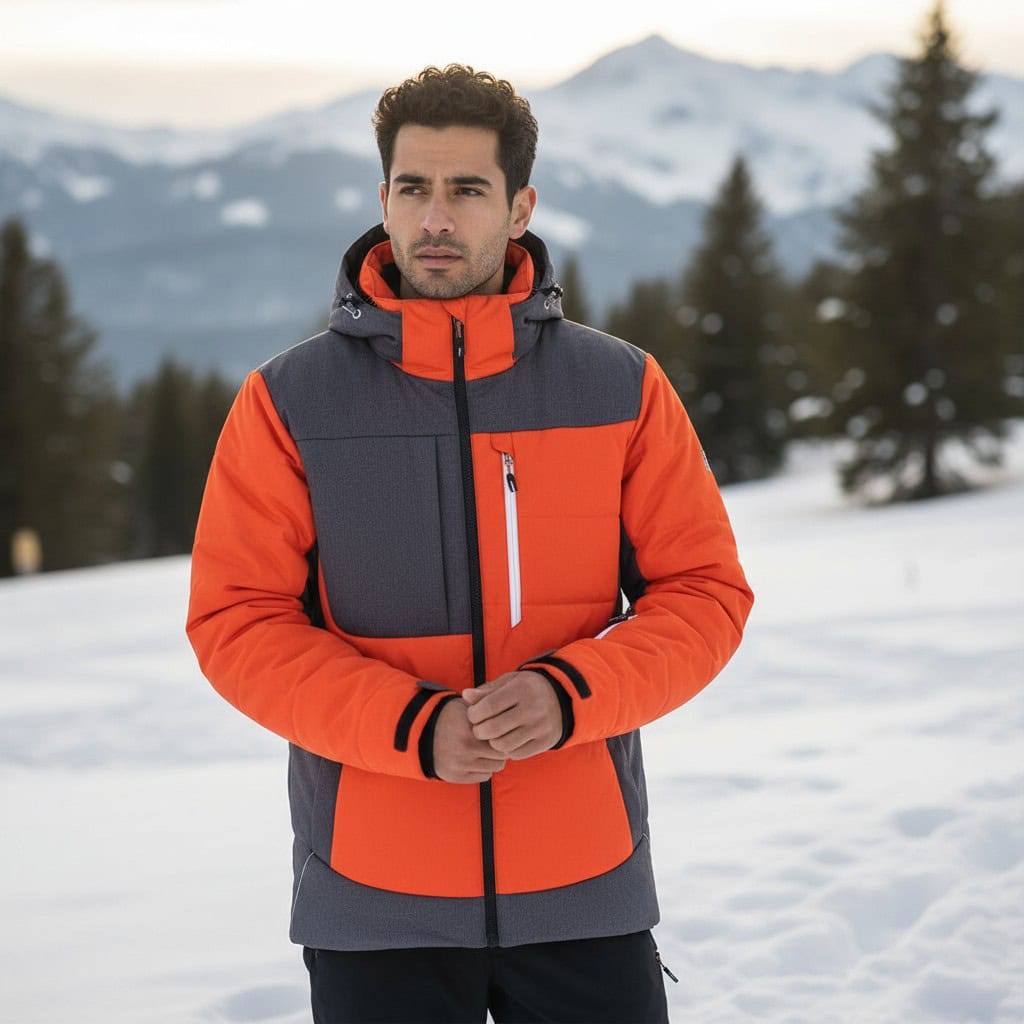 Bunda ICEPEAK Caj Orange - Lyžiarske bundy - 1