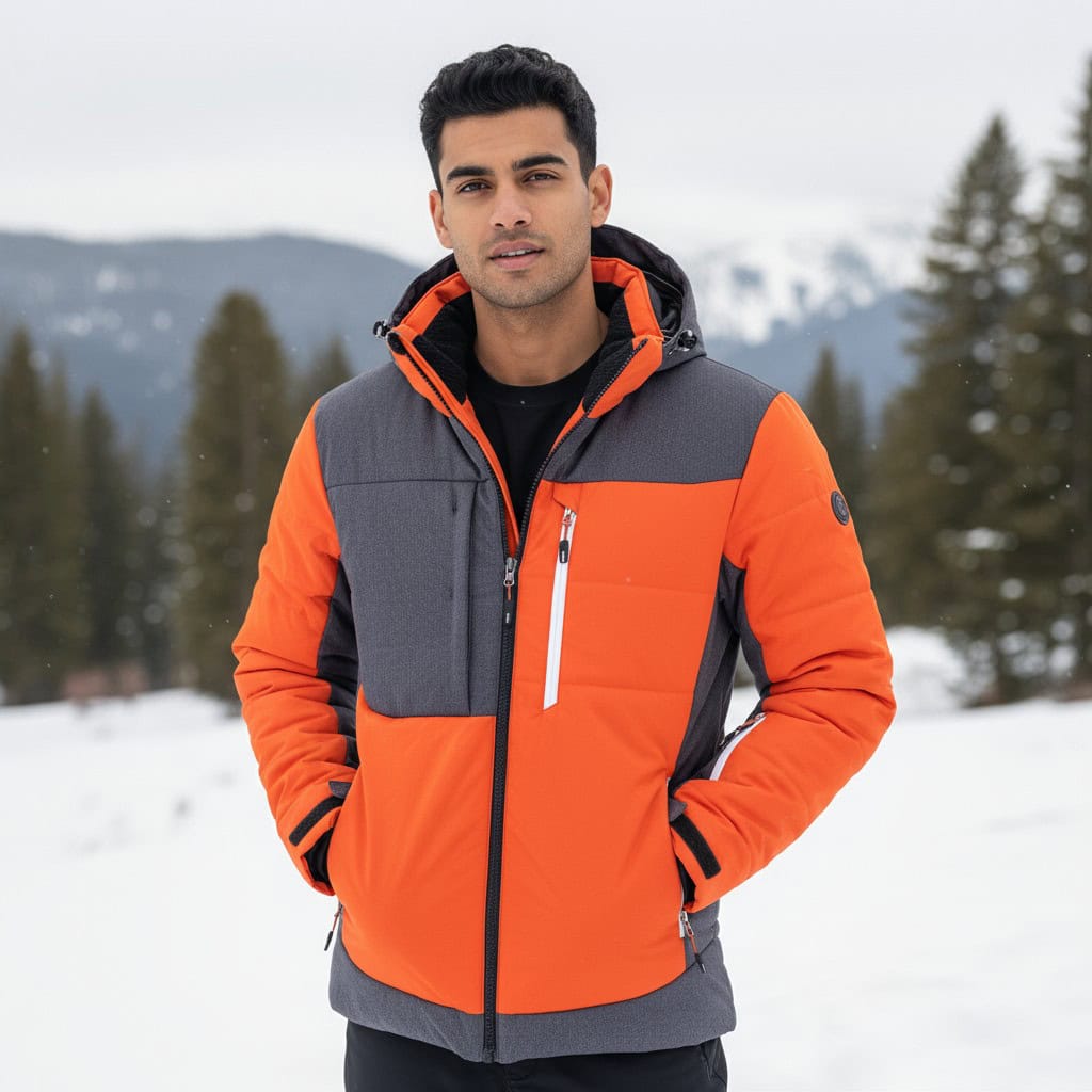 Bunda ICEPEAK Caj Orange - Lyžiarske bundy - 2