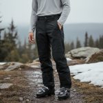 Lyžiarske softšelové nohavice ICEPEAK Ripa Black