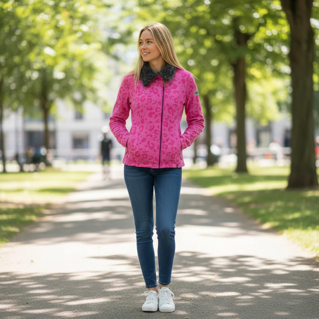 Mikina TORSTAI Kimi Pink - Mikiny bez kapucne - 2