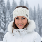 Zimná čelenka EISBÄR Afra STB White