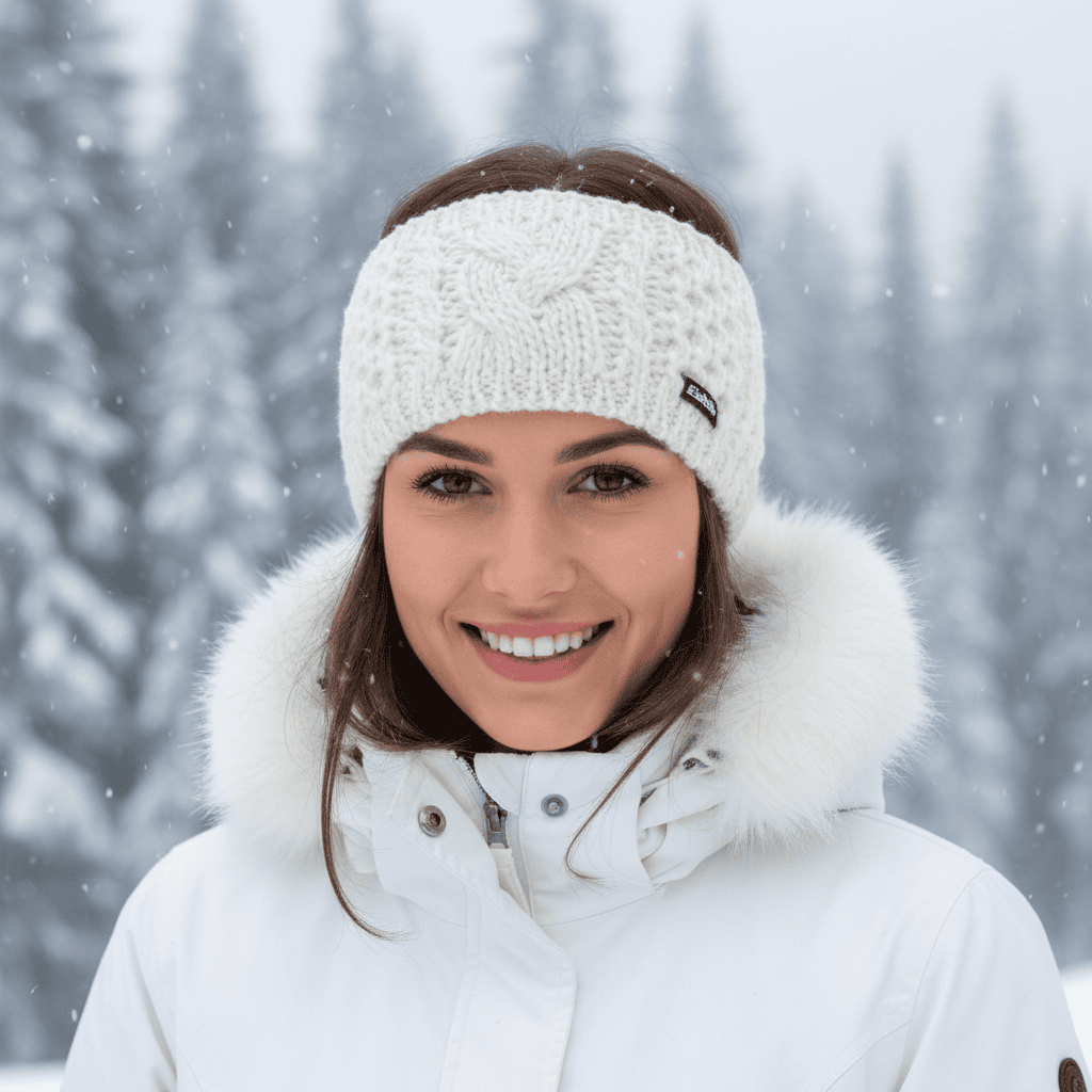 Zimná čelenka EISBÄR Afra STB White - Čelenky - 1