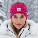 Zimná čelenka EISBÄR Jamies STB SA Pink