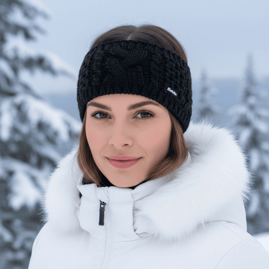 Zimná čelenka EISBÄR Afra STB Black - Čelenky - 1