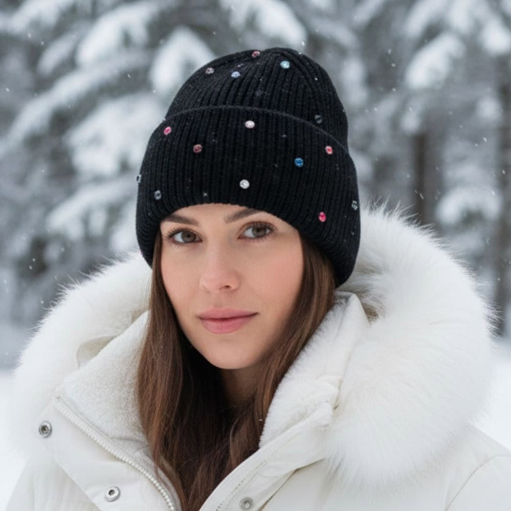 Čiapka GOLDBERGH Dream Beanie Black / Multicolor - Čiapky - 1