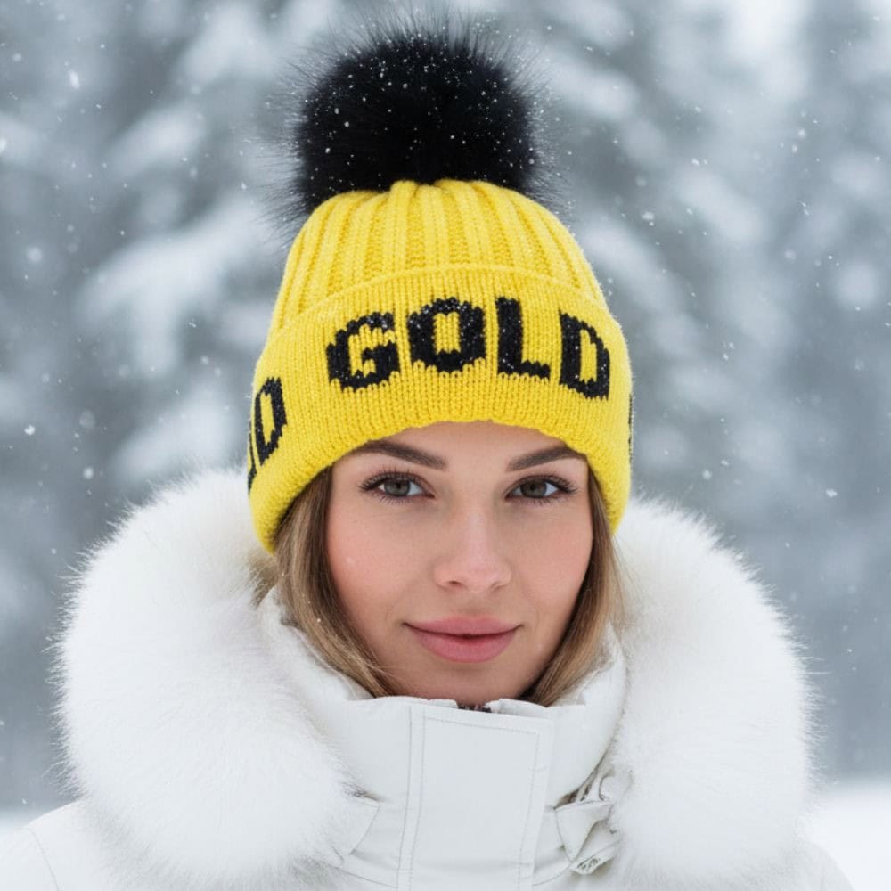 Čiapka GOLDBERGH Hodd Real Raccoon Fur Sunshine - Čiapky - 1