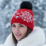 Čiapka Rossignol W Snowflake Sports Red
