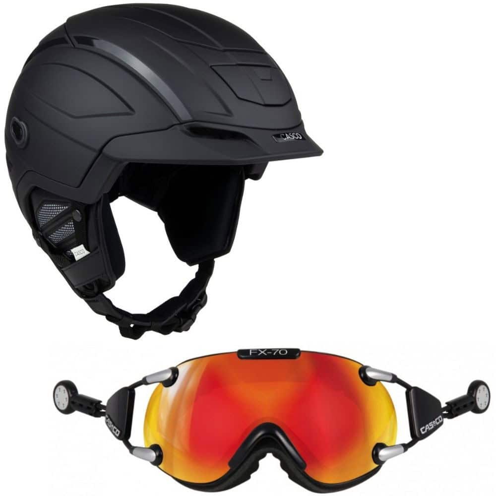 Lyžiarska prilba CASCO SP-5 Prime + okuliare CASCO FX70 Carbonic - Pánske prilby - 1