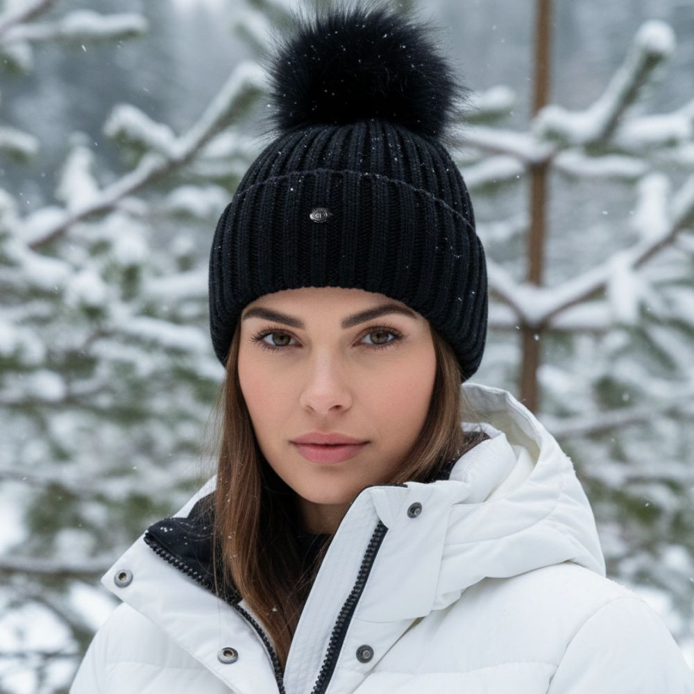 Čiapka GOLDBERGH Una Beanie BLK - Čiapky - 2