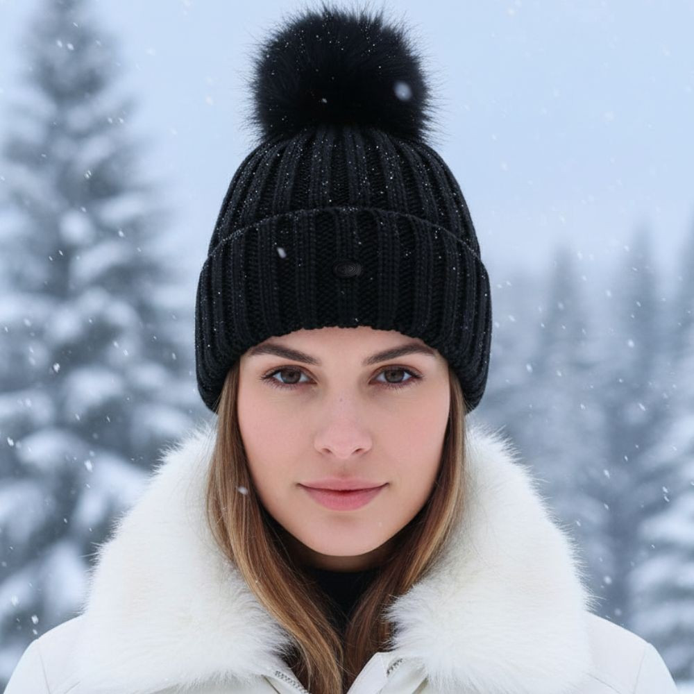 Čiapka GOLDBERGH Una Beanie Black - Čiapky - 1
