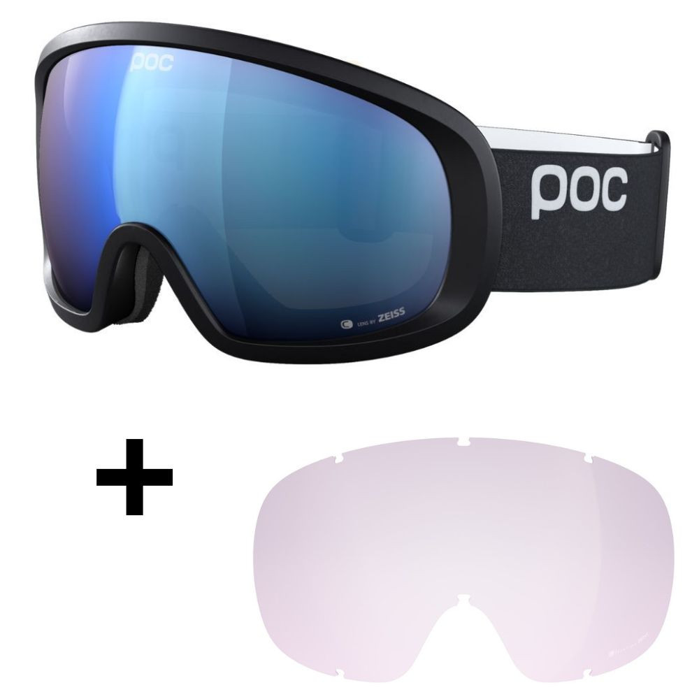 Lyžiarske okuliare POC Fovea MID + Vymeniteľná šošovka Fovea MID Clarity Highly Intense/Artificial Light - Pánske okuliare - 1