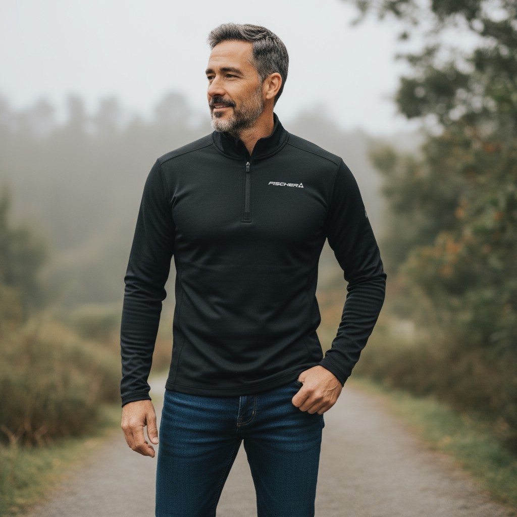 Tričko FISCHER Base Pro Shirt Black - Športové termoprádlo - 1
