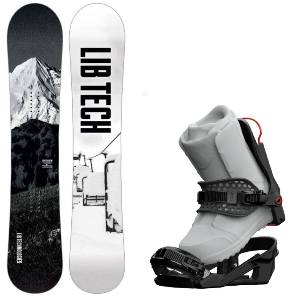 Snowboardový set LIB TECH Cold Brew + Viazanie Clew - Pánske sety - 1