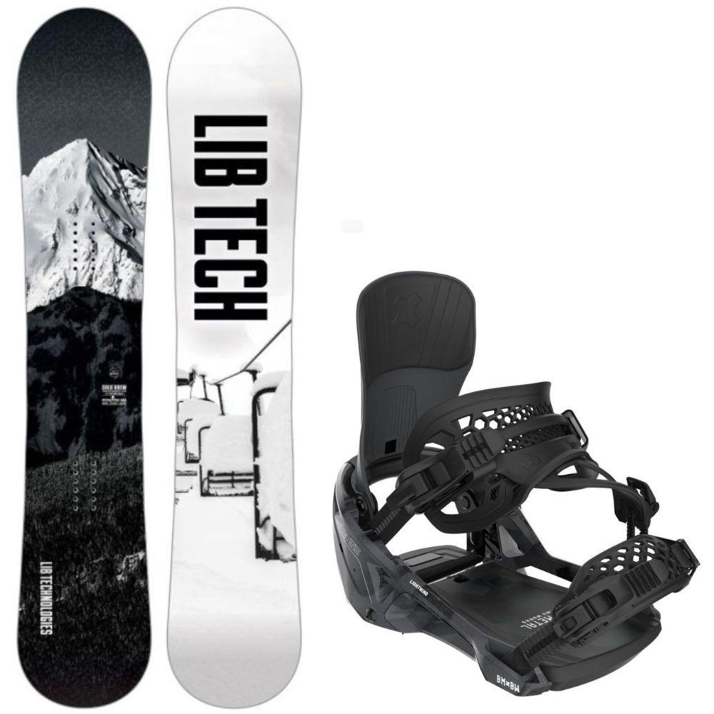 Snowboardový set LIB TECH Cold Brew + Viazanie BENT METAL Lightning Supermatic - Pánske sety - 1