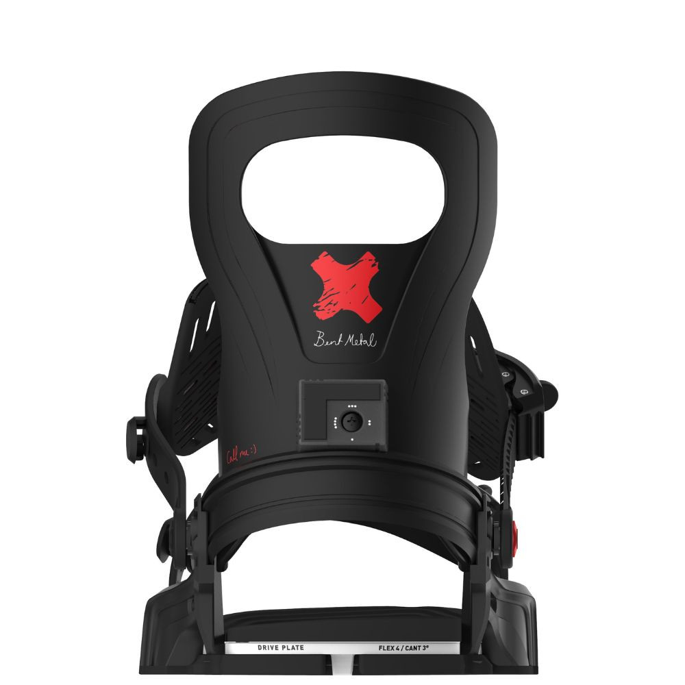 Snowboardové viazanie BENT METAL Logic Black - Pánske viazanie - 2