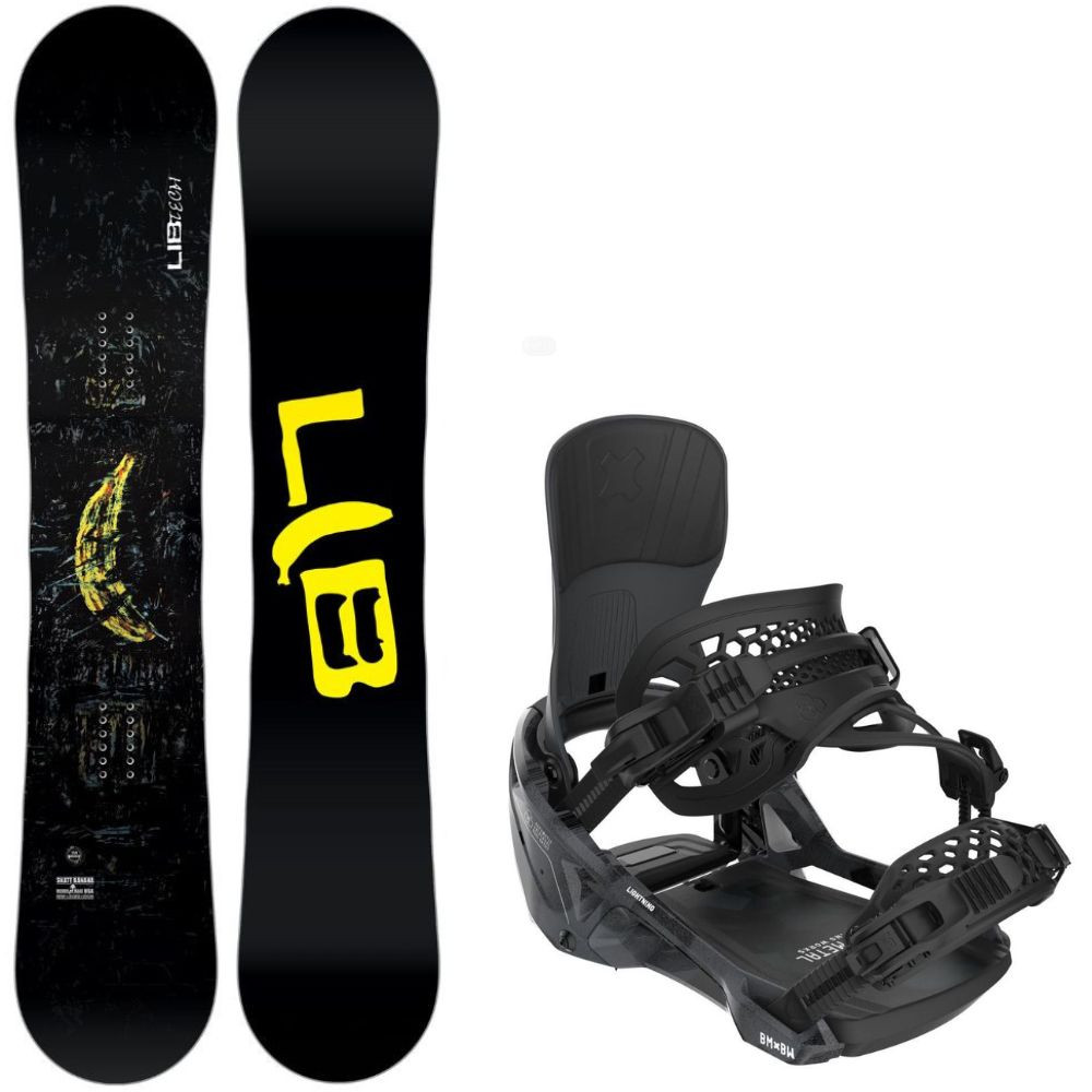 Snowboardový set LIB TECH Skate Banana + Viazanie BENT METAL Lightning Supermatic - Pánske sety - 1