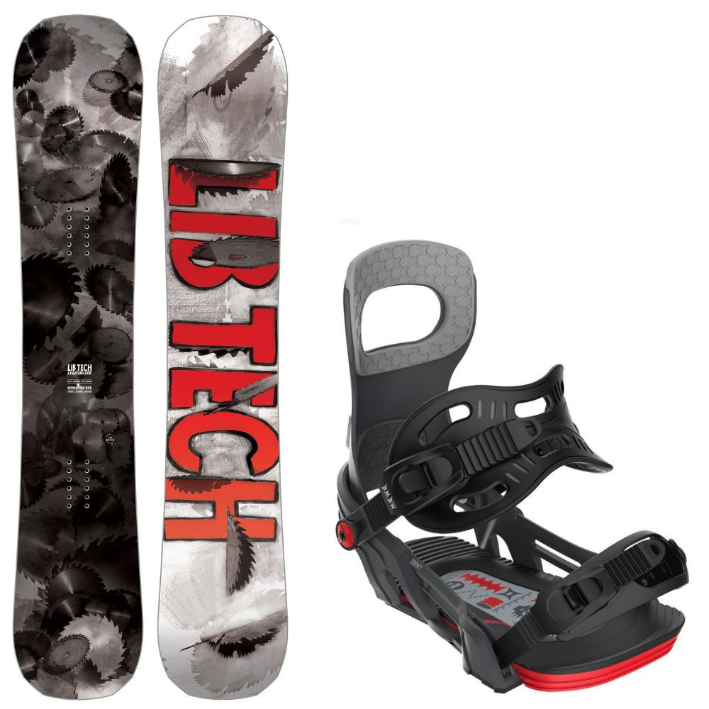 Snowboardový set LIB TECH Legitimizer Wide + Viazanie BENT METAL Joint - Pánske sety - 1